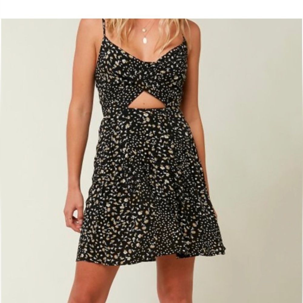 Summer Casual Cami Short Dress for Women Dot Print Sz  S